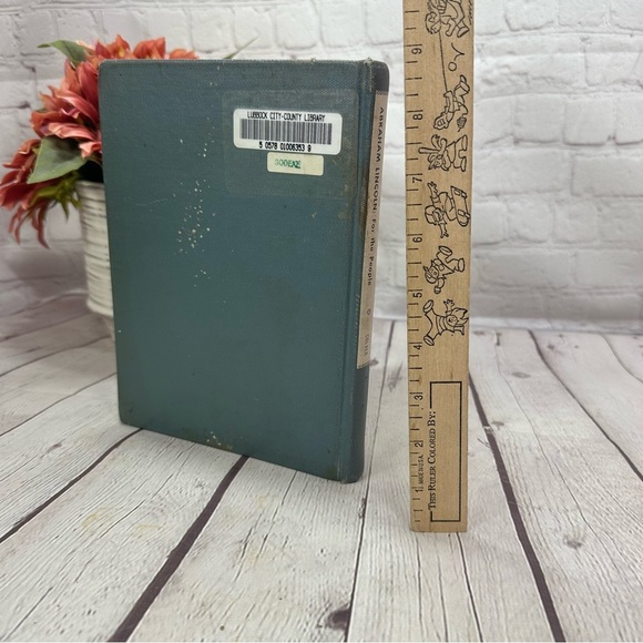 vintage 1960 Abraham Lincoln for the people by anne colver Discovery Book - Picture 2 of 9